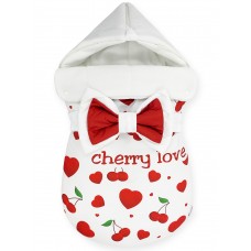Конверт принт "Cherry Love" Флис Зима